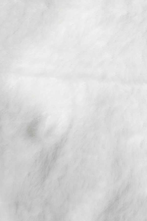 Светр-поло пухнастий білого кольору 1