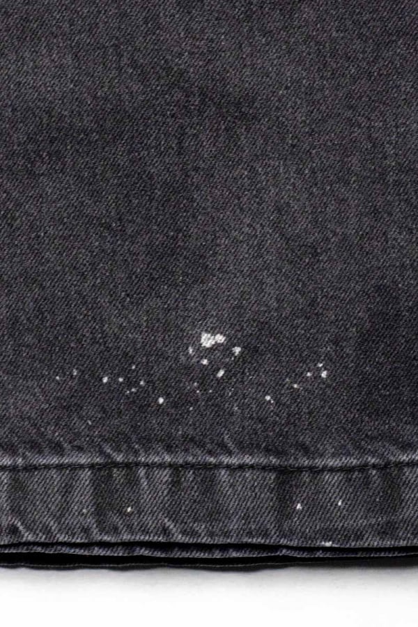 Джинси сірого кольору прямі з вишивкою BUSY 1