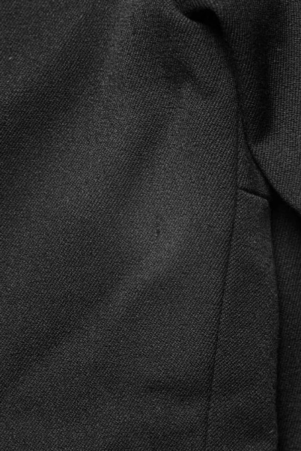 Сукня міні корсетна чорного кольору з мереживним комірцем 1