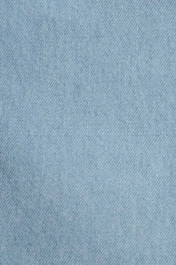 Джинси палаццо блакитного кольору з вишивкою на кишенях 1