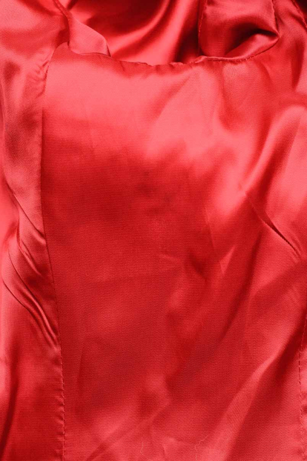 Пальто максі червоне 1