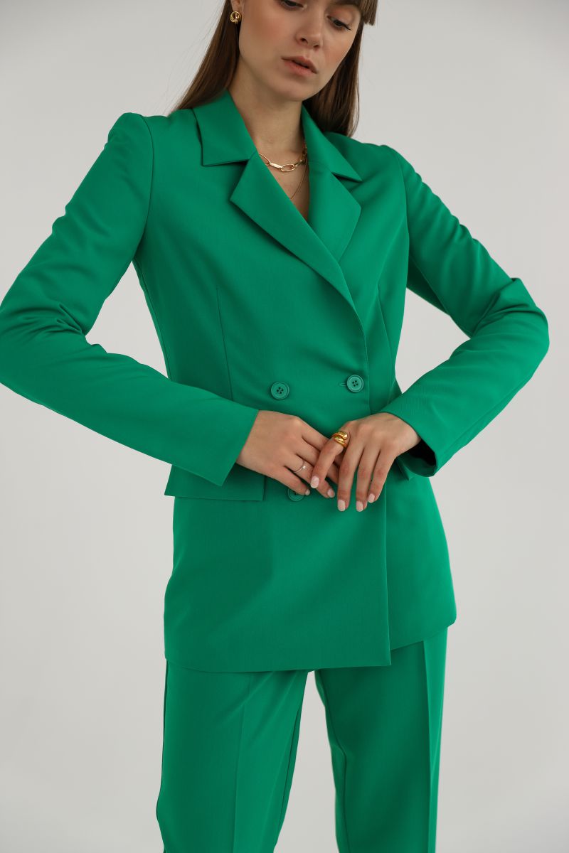 Піджак зеленого кольору 3