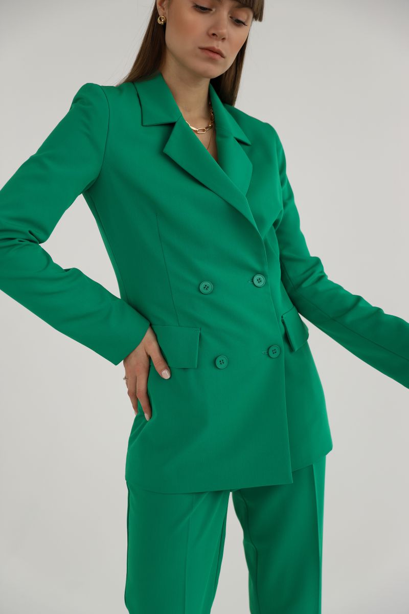Піджак зеленого кольору 5