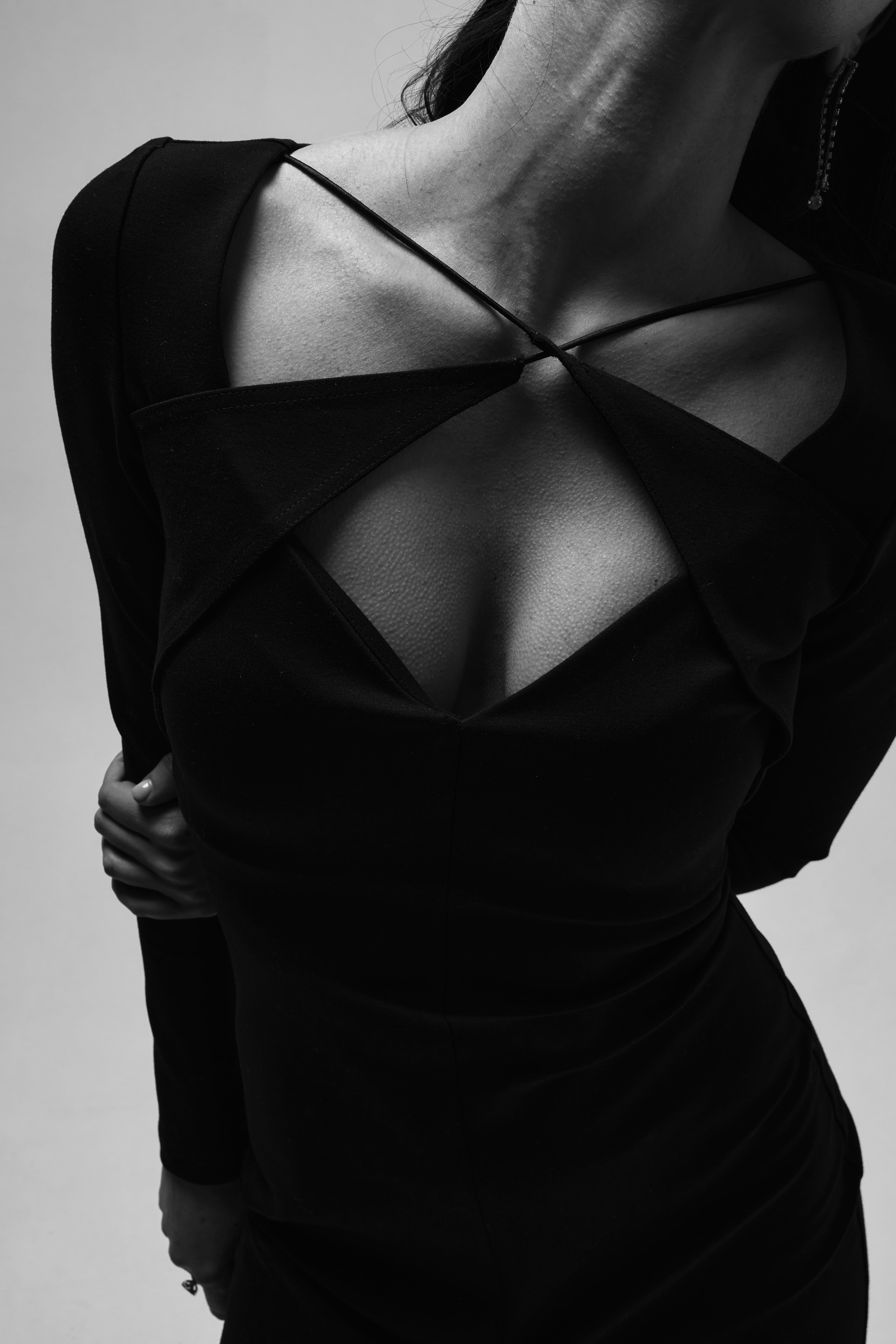 Сукня міді чорного кольору Secret passion 1