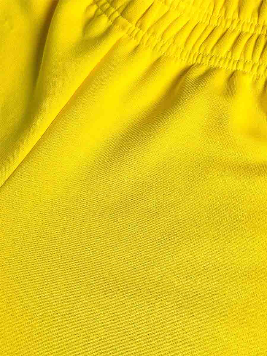 Джоггери з тринитки жовтого кольору 1