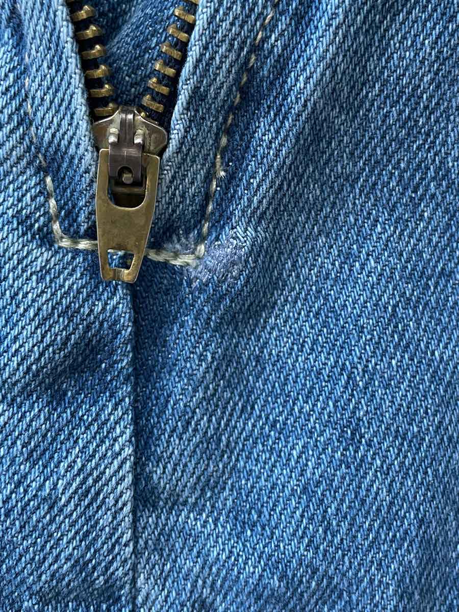 Спідниця міні джинсова блакитна в складку 3