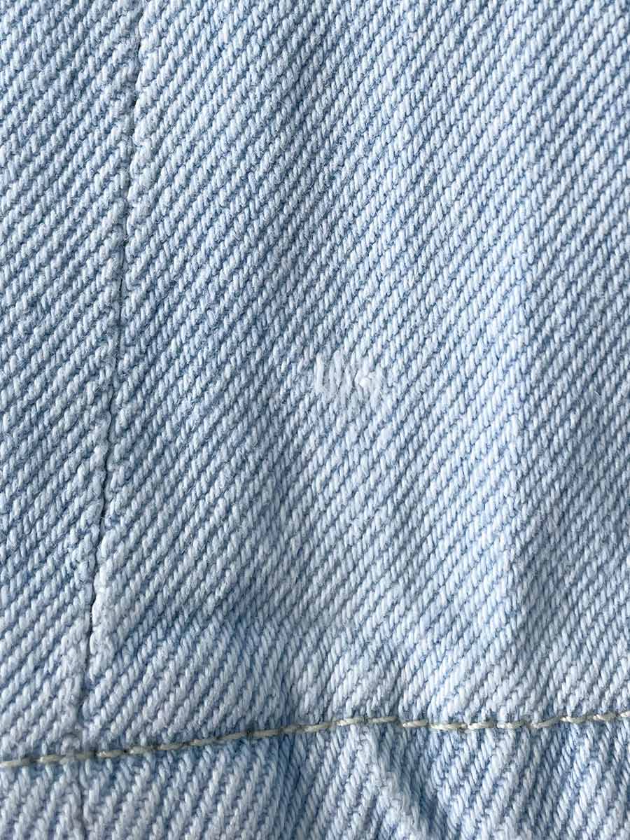 Шорти джинсові блакитного кольору з двома кишенями 3