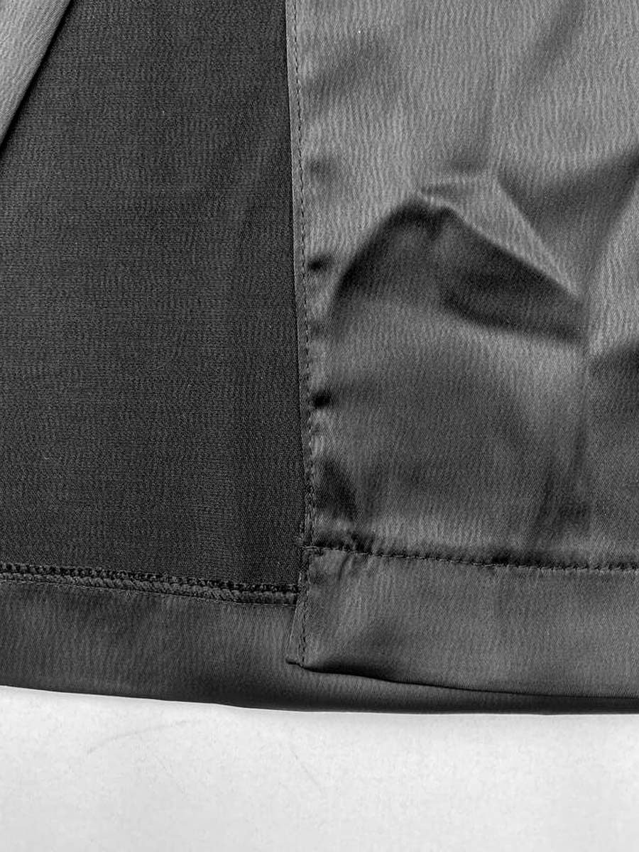 Сукня довжини міді шовкова чорна зі шлейфом 3