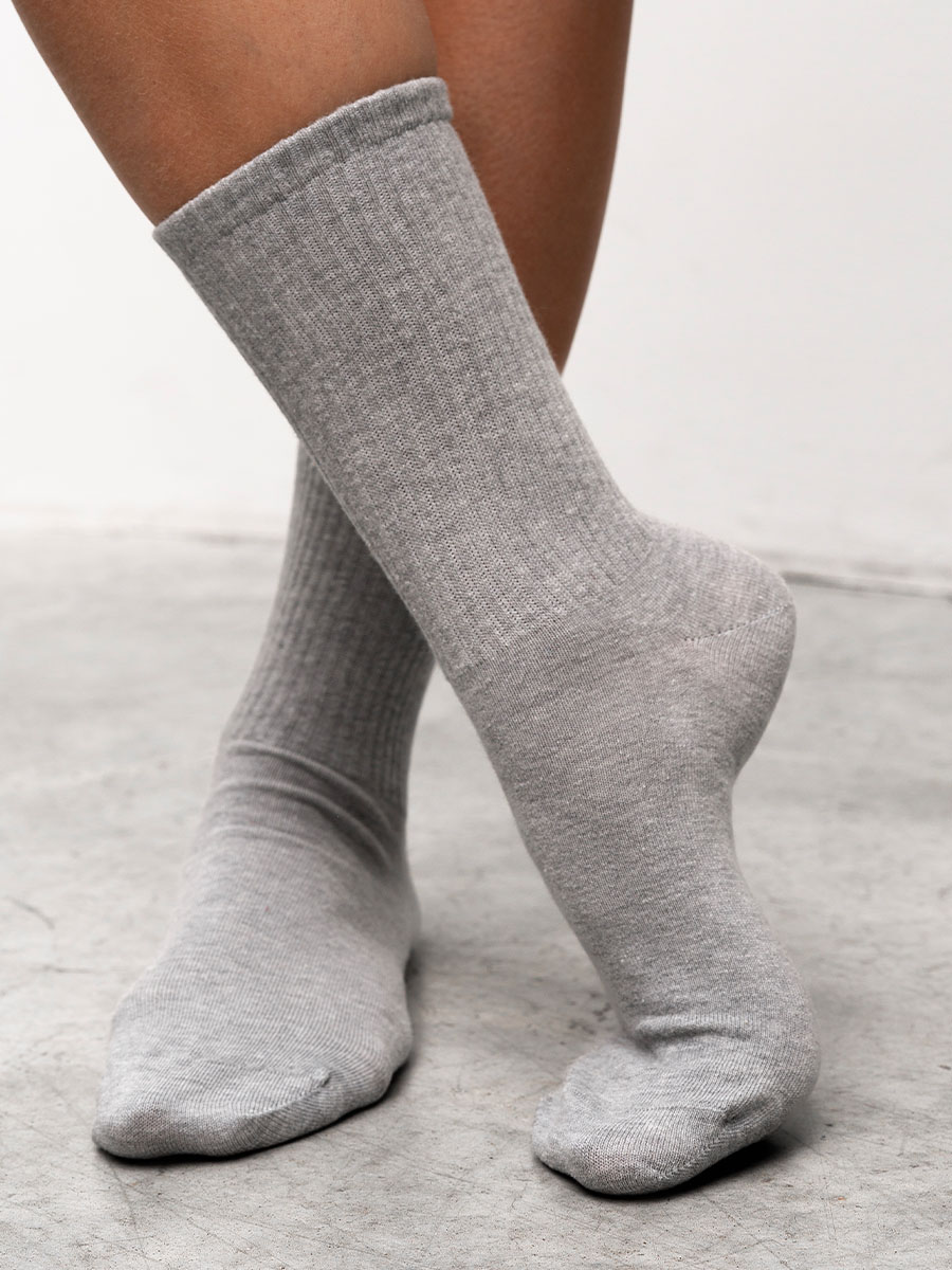 Шкарпетки сірого кольору з принтом UNIQUE 2