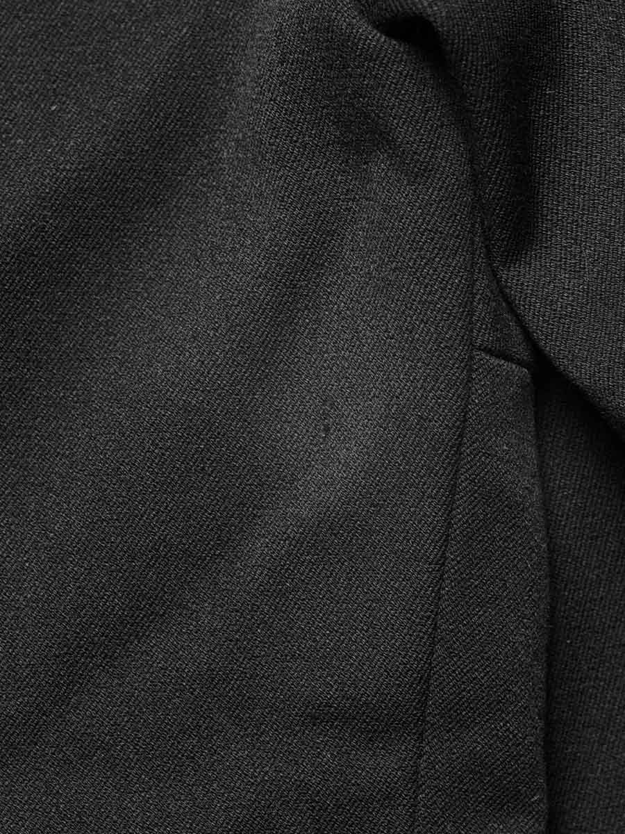 Сукня міні корсетна чорного кольору з мереживним комірцем 3
