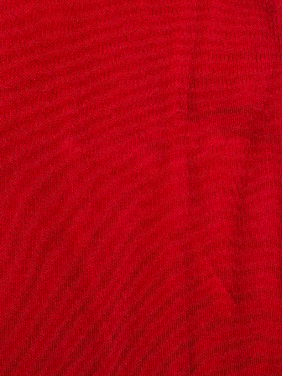 Сукня міді червона з відворотом 3