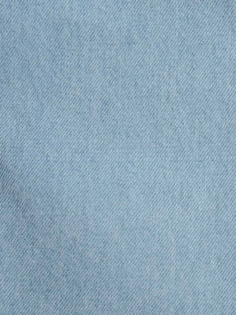 Джинси палаццо блакитного кольору з вишивкою на кишенях 3