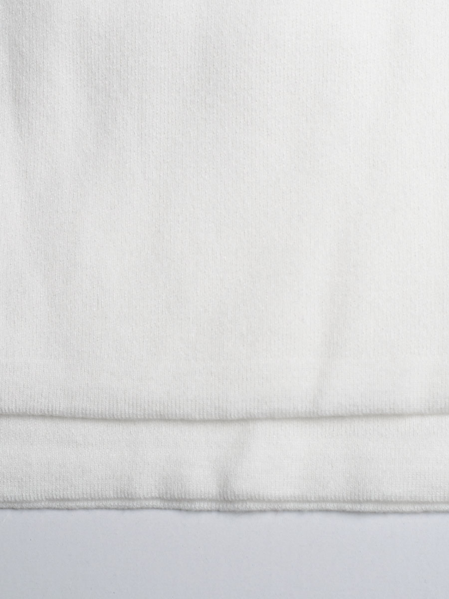 Штани білого кольору з в'язаного трикотажу 3