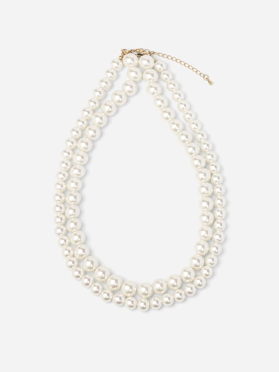 Намисто зі штучних перлин 1