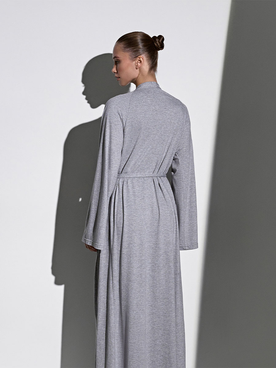 Кардиган сірого кольору з віскози 2