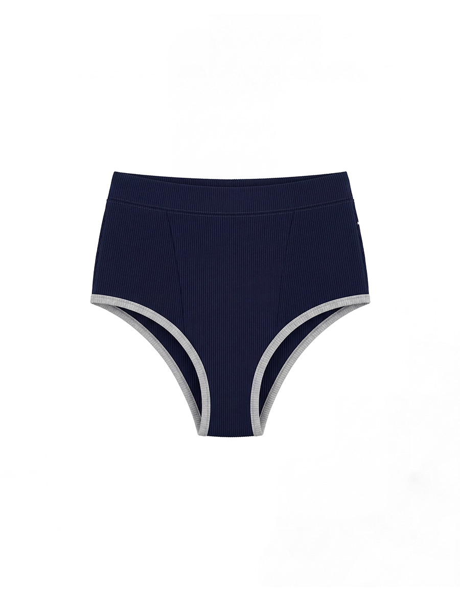 Труси синього кольору з сірим кантом 1