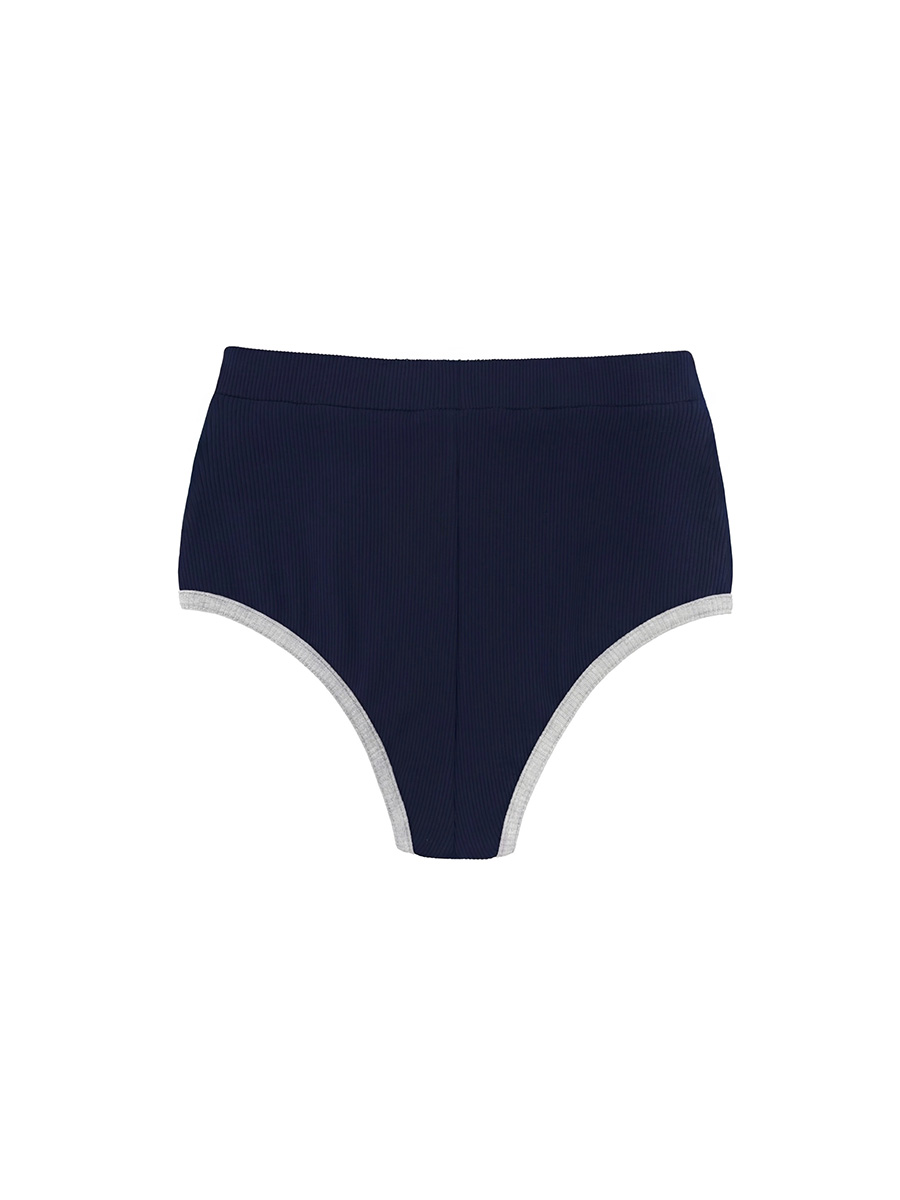 Труси синього кольору з сірим кантом 1