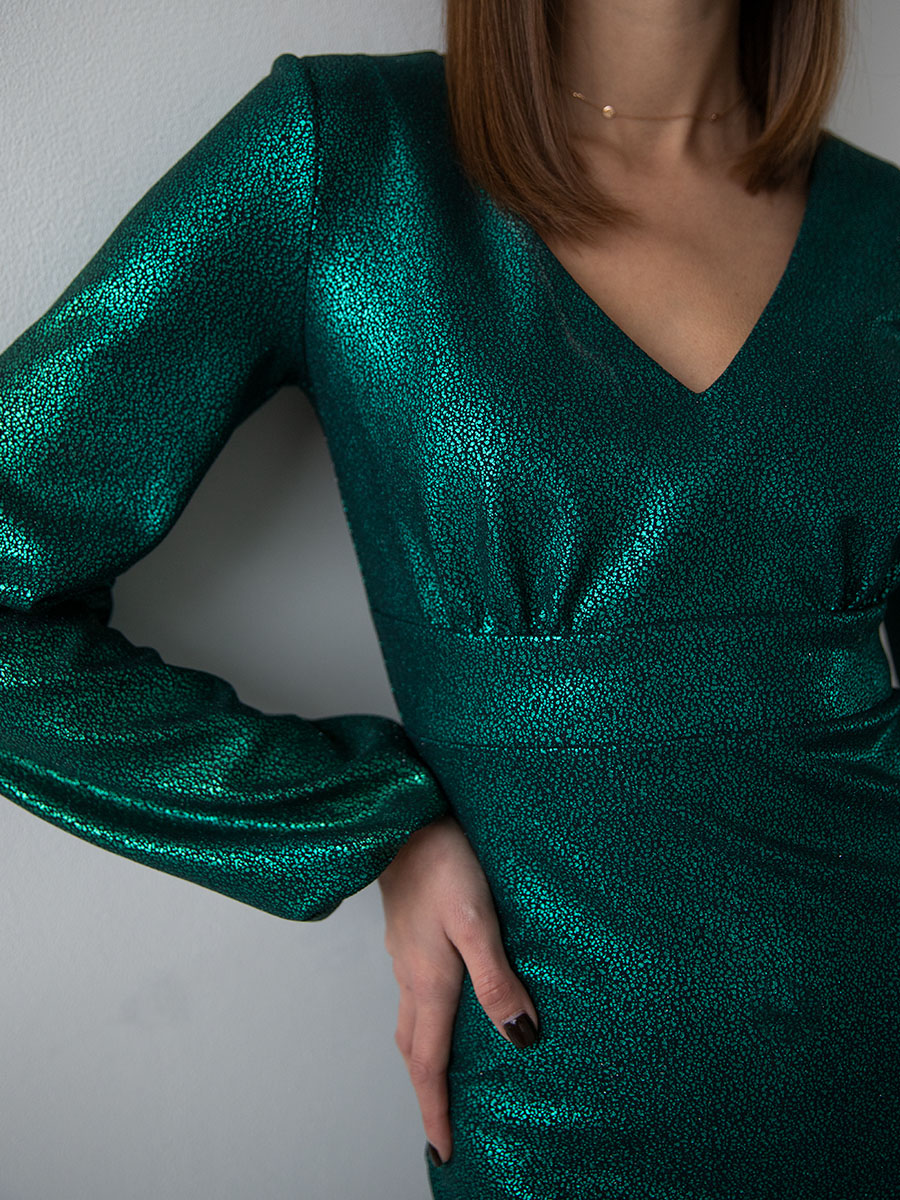 Сукня зеленого кольору 3